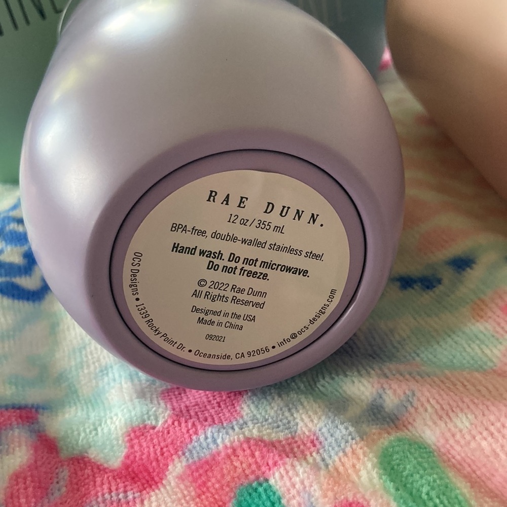 Rae Dunn Insulated Stainless Steel Wine Glass - Picture 9 of 9